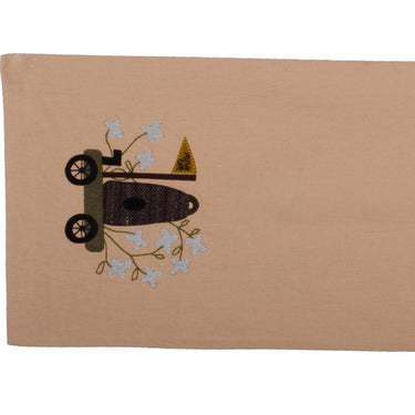 Honey Bee Table Runner Nutmeg TRJM0029 - The Fox Decor